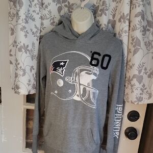 PINK Victoria's Secret Gray Hoodie with Team Logo